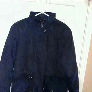 Preston and York men’s heavy jacket/sports coat size small navy